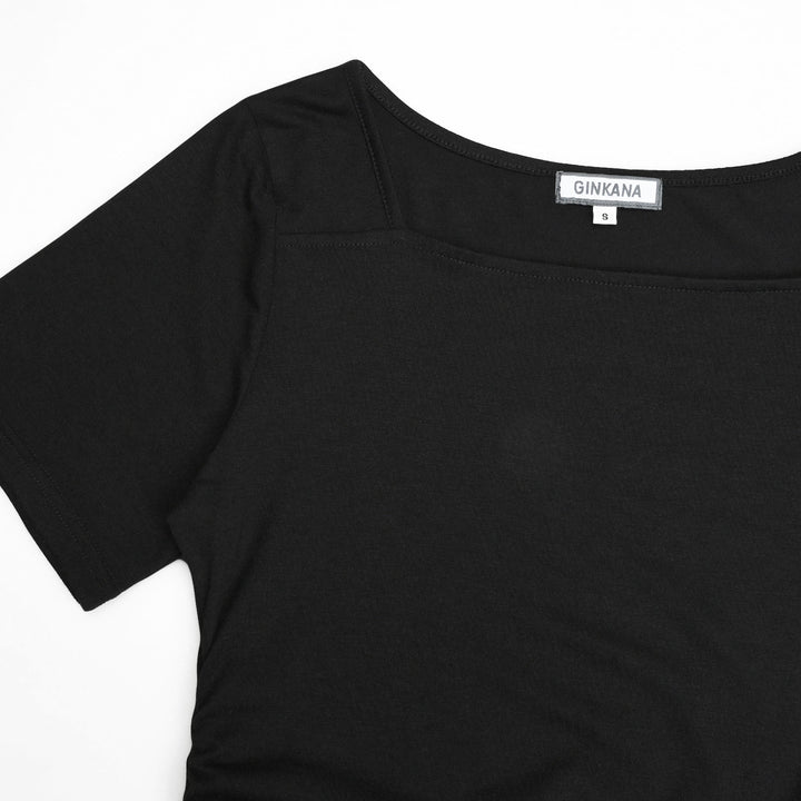 Bhome Square Neck Maternity Tee for Daily Wear