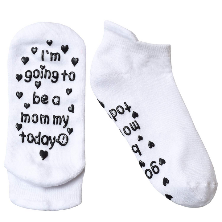 Maternity Labor and Delivery Socks in Fun Patterns