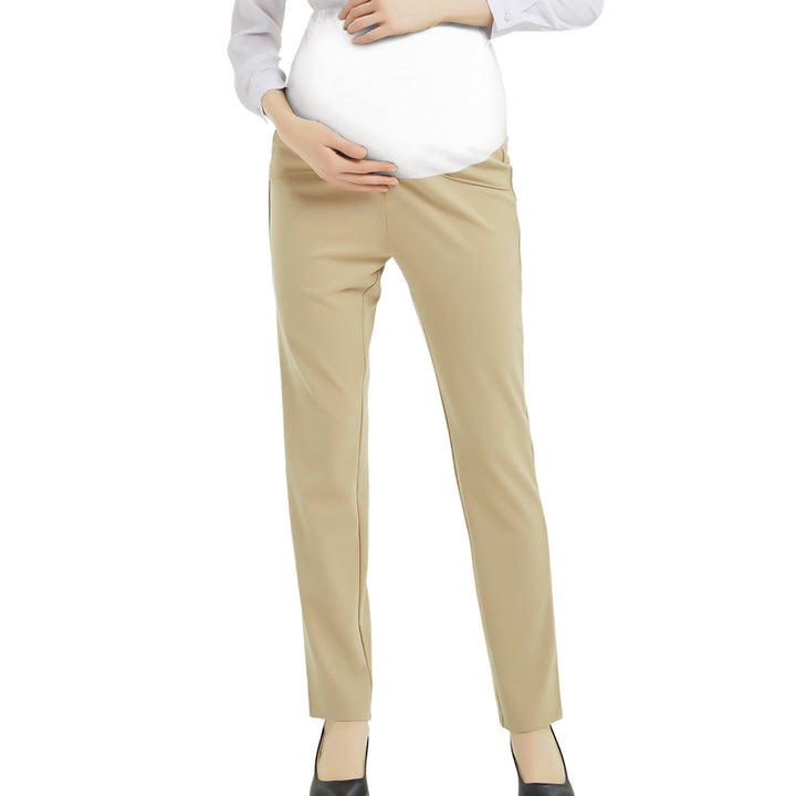 Maternity Slim Work Pants for Work Career Office Pants