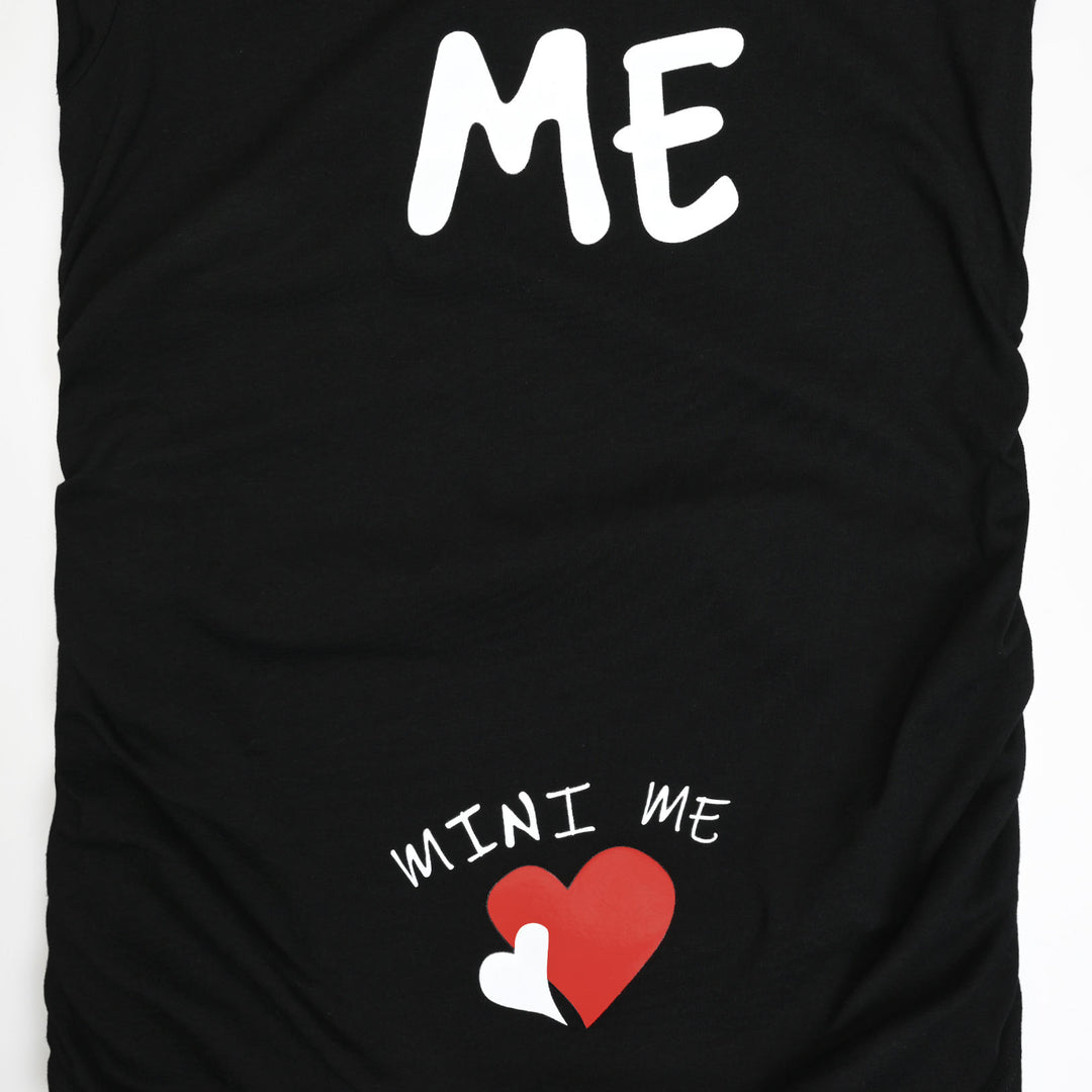 Mini Me with Heart Short Sleeve Maternity Top