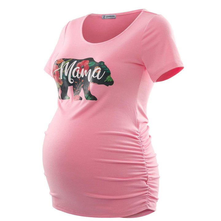 Short Sleeve Maternity Tops in Multi Styles