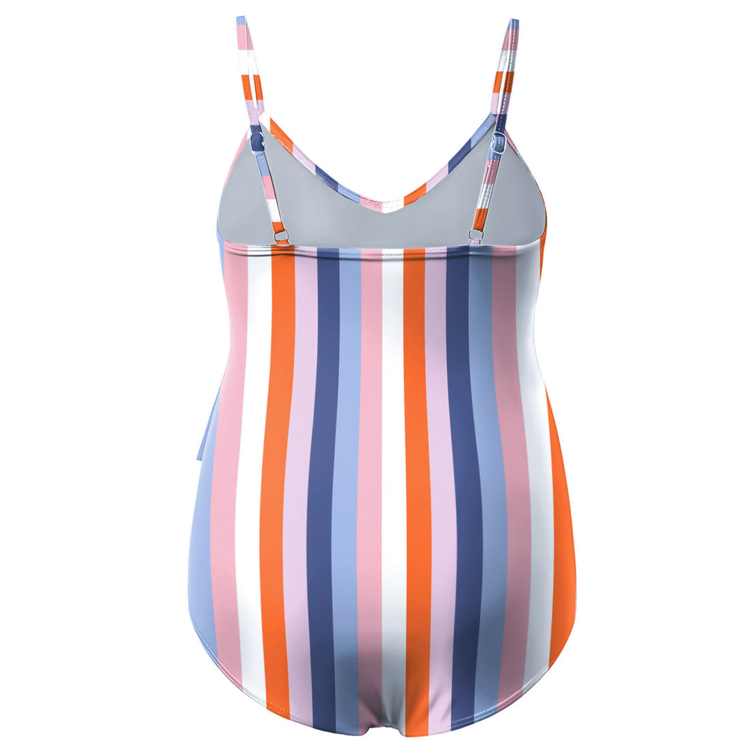 Pregnany V-Neck One Piece Swimwear
