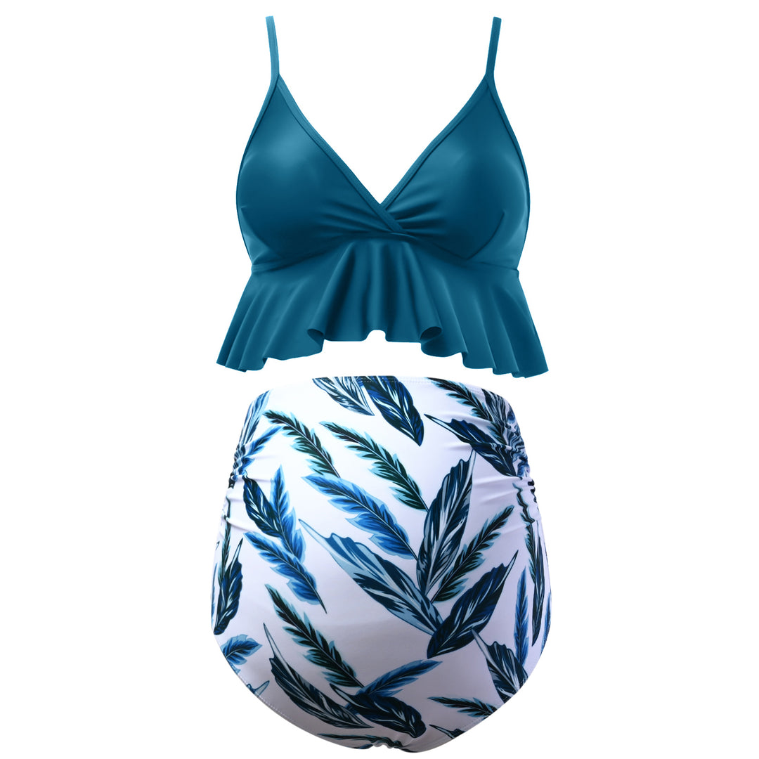 Multi Color Maternity Bikini Set