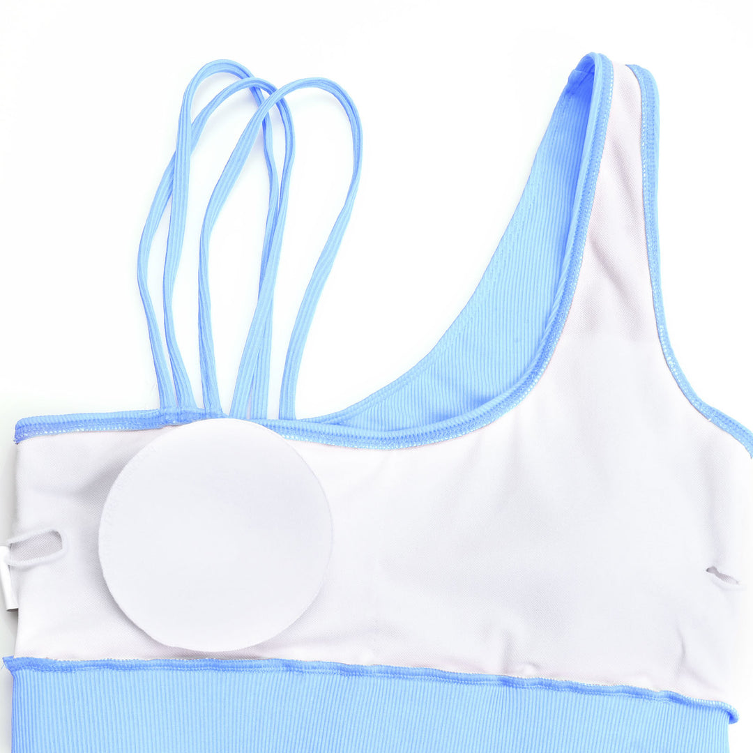 Unique Strap Design Maternity Two Pieces Swimsuit